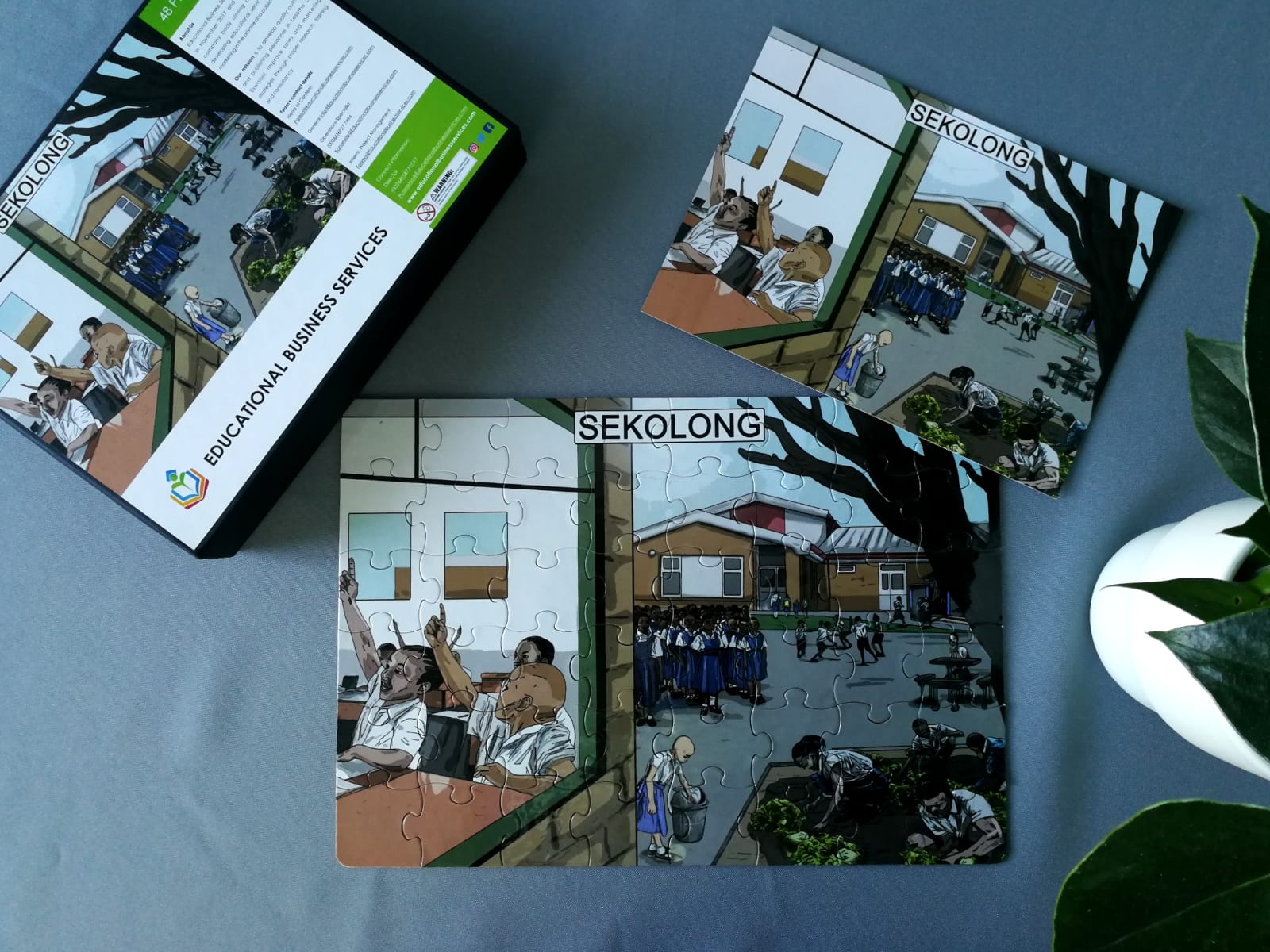 Sekolong sesotho puzzle for kids